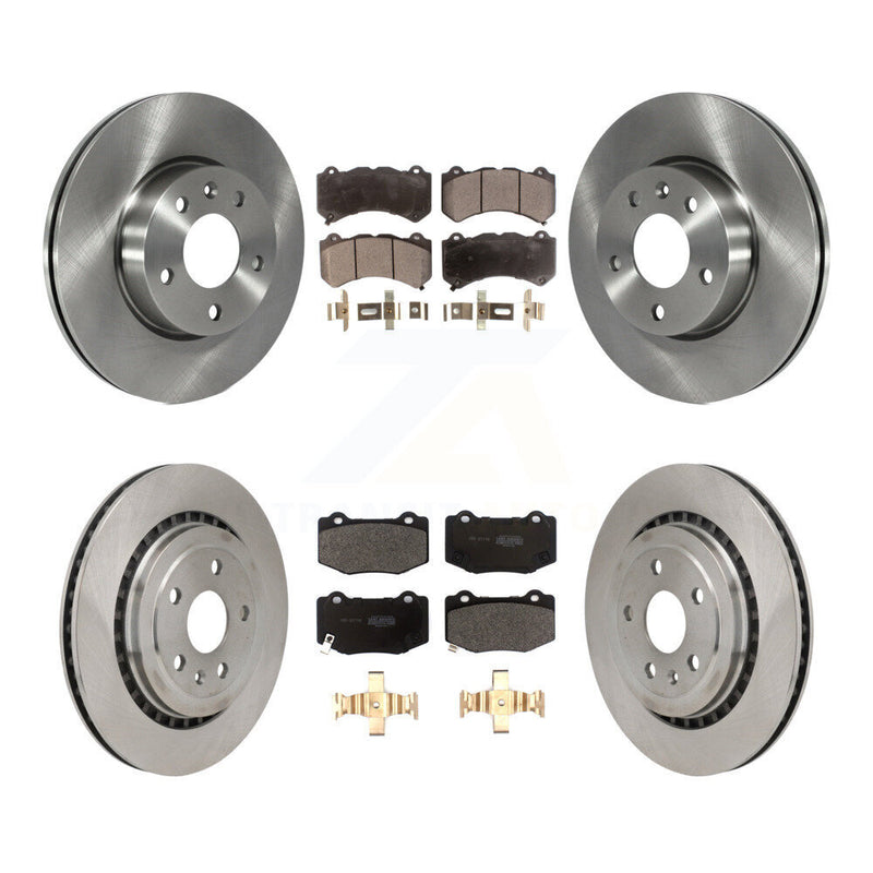 Transit Auto K8F-104021 Disc Brake Kit for 2017 Cadillac ATS - Front and Rear product image