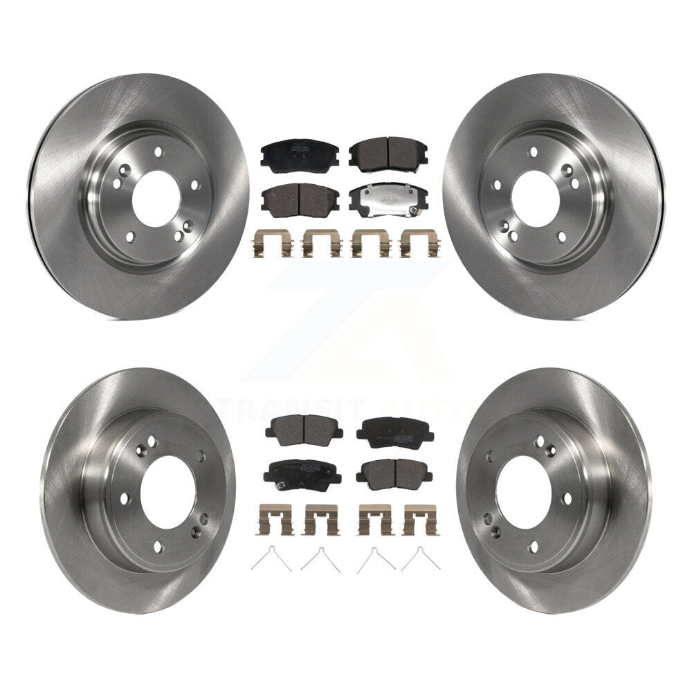 Transit Auto K8F-104022 Disc Brake Kit for 2017-2019 Kia Soul - Front and Rear product image