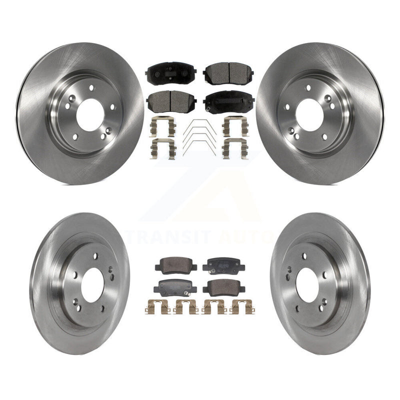 Transit Auto K8F-104024 Disc Brake Kit for 2021-2024 Kia Seltos - Front and Rear product image
