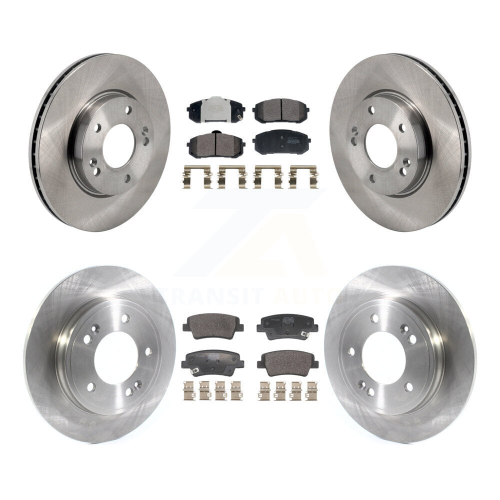 Transit Auto K8F-104027 Disc Brake Kit for 2021-2023 Hyundai Elantra - Front and Rear product image