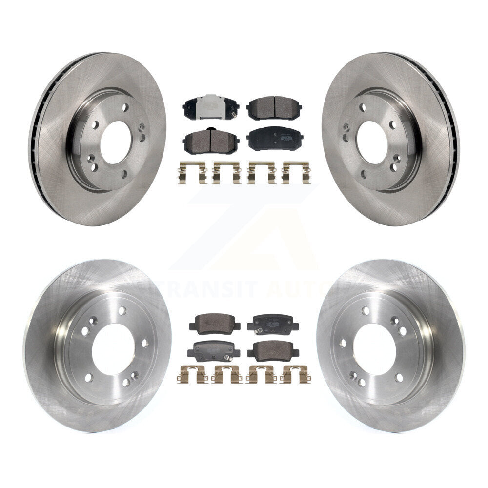Transit Auto K8F-104028 Disc Brake Kit for 2021-2023 Hyundai Elantra - Front and Rear product image