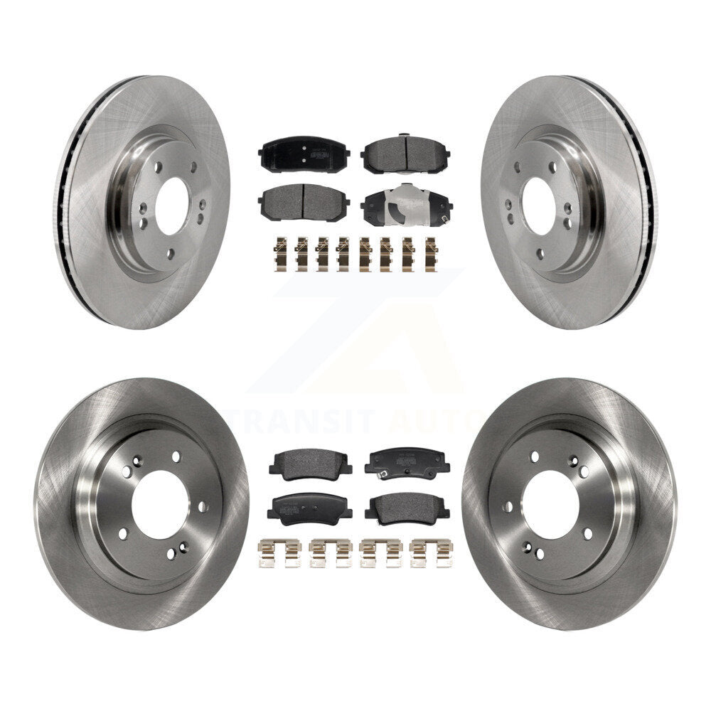 Transit Auto K8F-104029 Disc Brake Kit for 2020-2025 Hyundai Sonata, Kia Niro EV, Kia K5 - Front and Rear product image