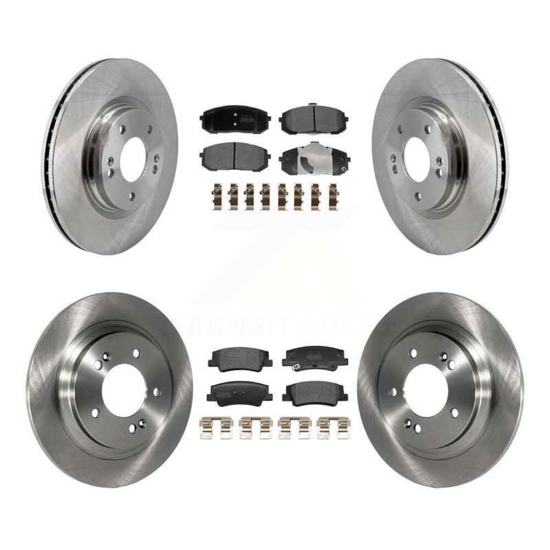 Transit Auto K8F-104029 Disc Brake Kit for 2020-2025 Hyundai Sonata, Kia Niro EV, Kia K5 - Front and Rear product image