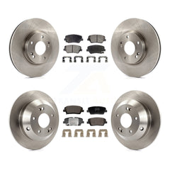 Transit Auto K8F-104030 Disc Brake Kit for 2010-2013 Kia Sorento, Hyundai Santa Fe - Front and Rear product image