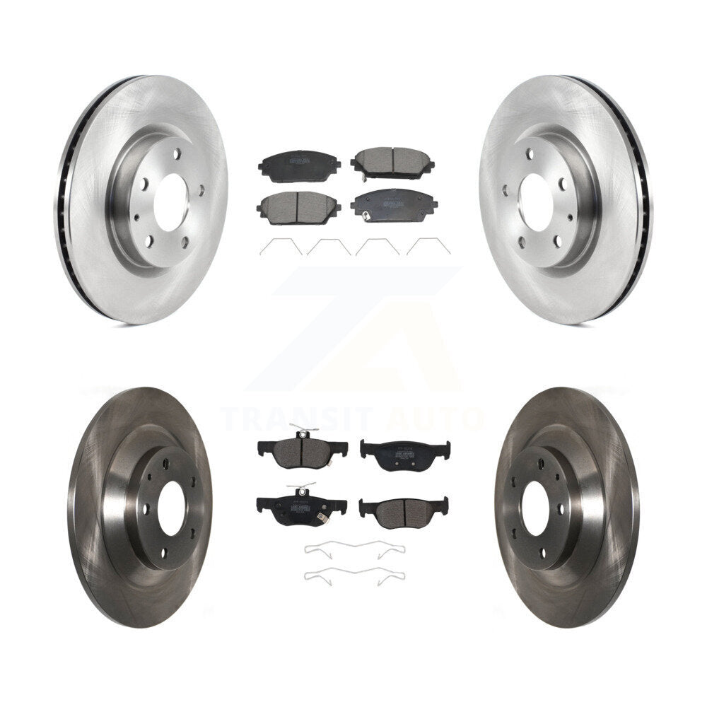 Transit Auto K8F-104035 Disc Brake Kit for 2020-2023 Mazda CX-30 - Front and Rear product image