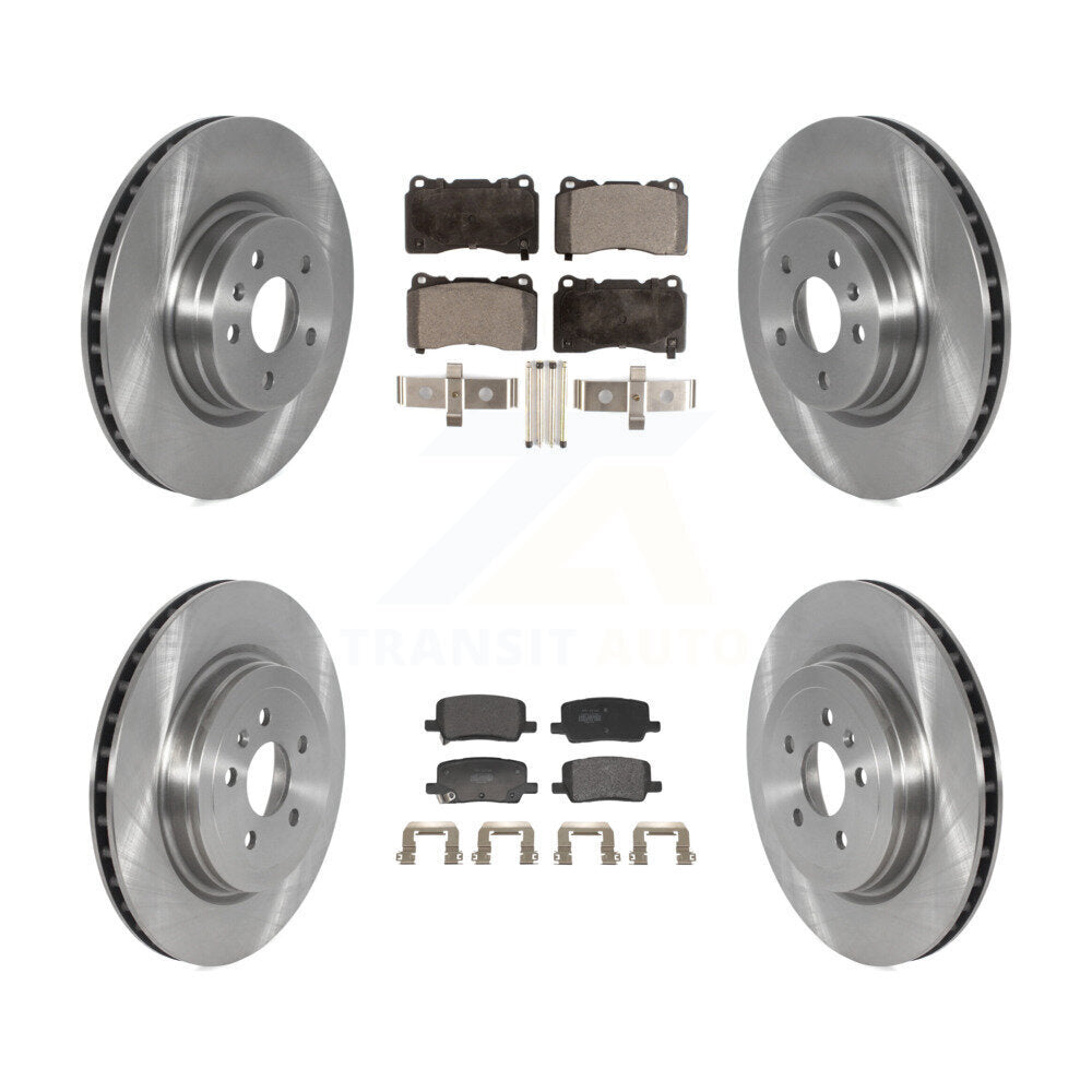 Transit Auto K8F-104039 Disc Brake Kit for 2017-2019 Tesla S, Tesla X - Front and Rear product image