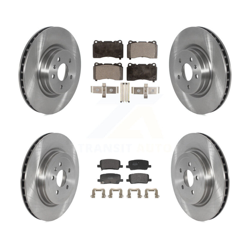 Transit Auto K8F-104039 Disc Brake Kit for 2017-2019 Tesla S, Tesla X - Front and Rear product image
