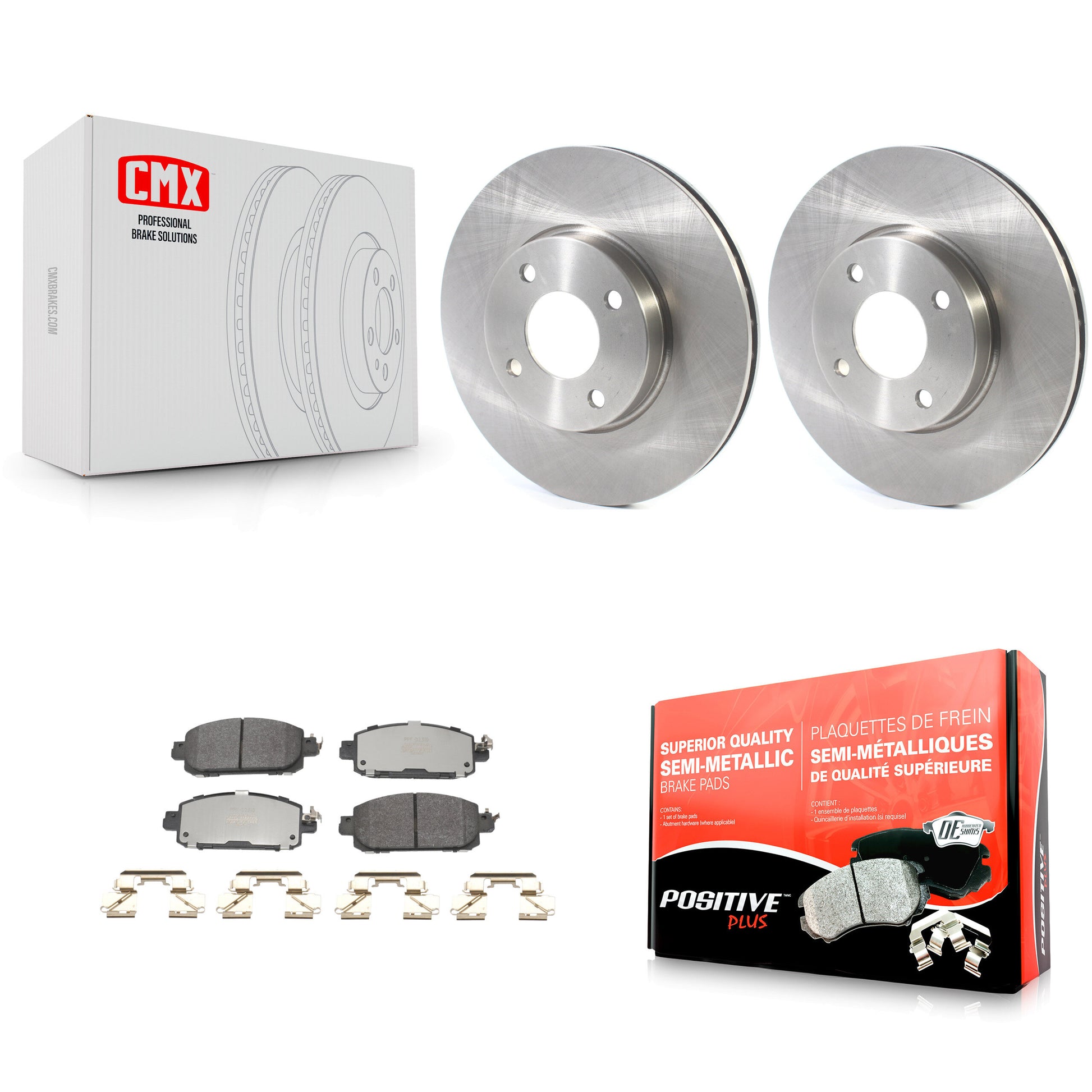 Transit Auto K8F-104054 Disc Brake Kit for 2024 Nissan Sentra - Front product image