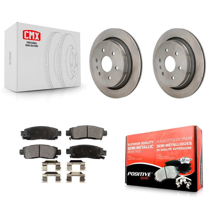 Transit Auto K8F-104079 Disc Brake Kit for 2013-2019 Cadillac XTS - Rear product image