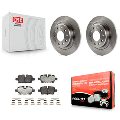 Transit Auto K8F-104086 Disc Brake Kit for 2020-2024 Chevrolet Malibu, Chevrolet Equinox, GMC Terrain - Rear product image
