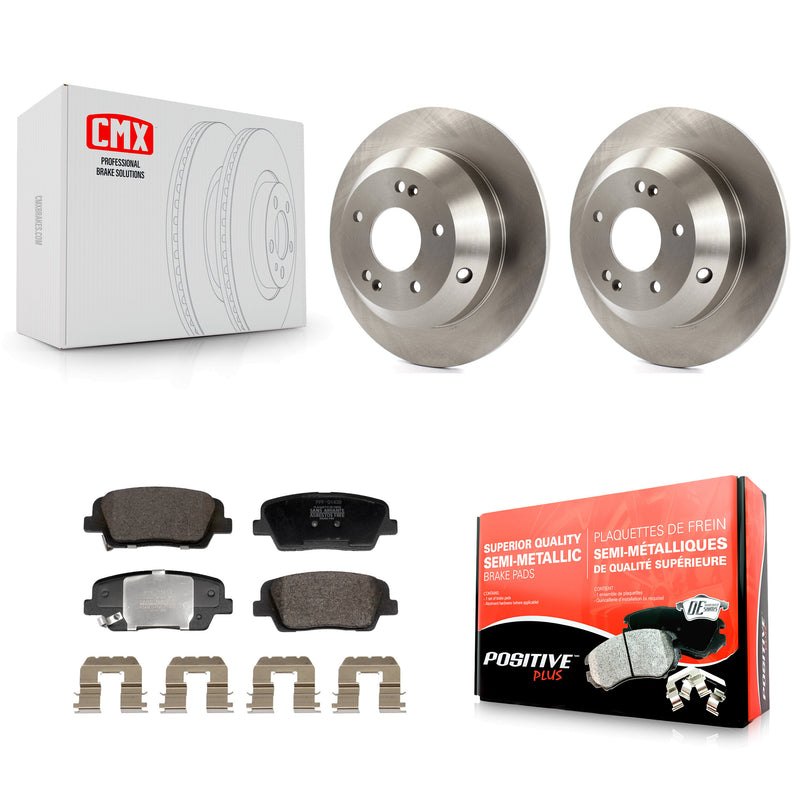 Transit Auto K8F-104089 Disc Brake Kit for 2010-2016 Kia Sorento, Hyundai Santa Fe Sport, Hyundai Santa Fe XL & more - Rear product image
