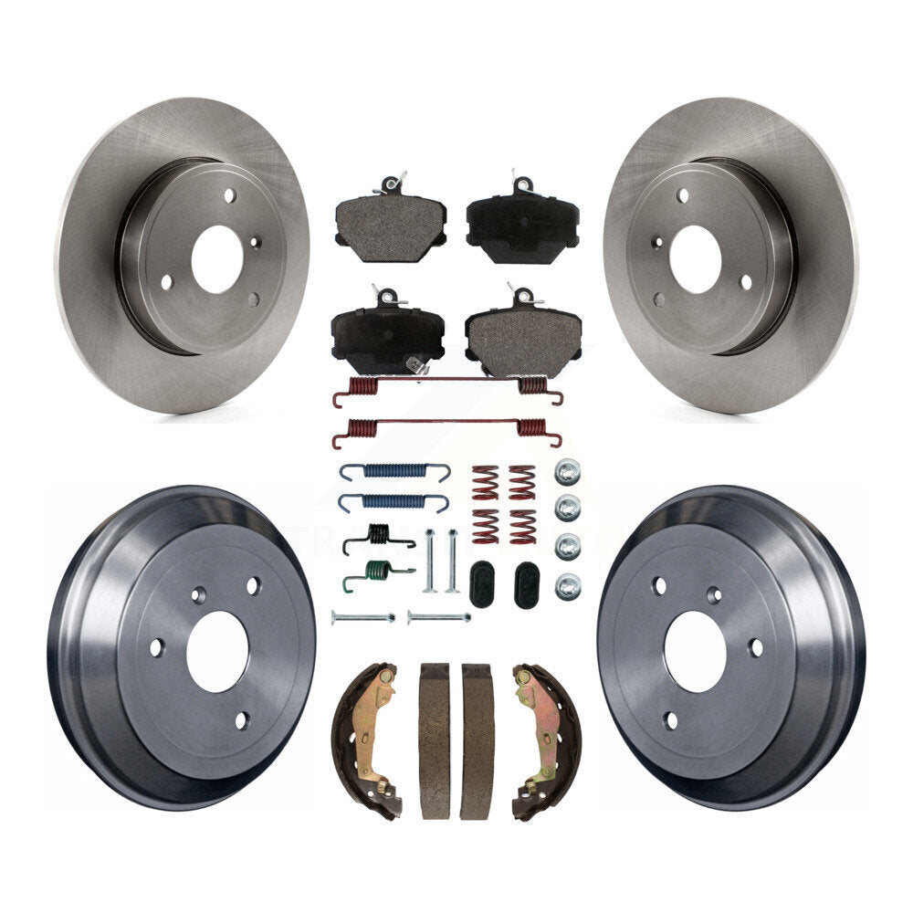 Transit Auto K8F-104091 Disc Brake Kit for 2008-2014 Smart Fortwo - Front and Rear product image