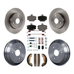 Transit Auto K8F-104091 Disc Brake Kit for 2008-2014 Smart Fortwo - Front and Rear product image