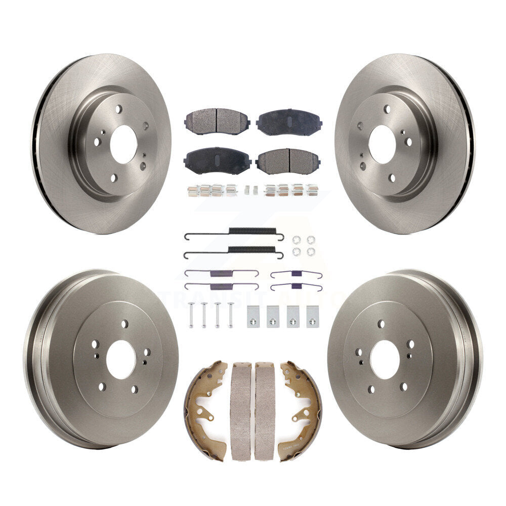 Transit Auto K8F-104092 Disc Brake Kit for 2006-2008 Suzuki Grand Vitara - Front and Rear product image