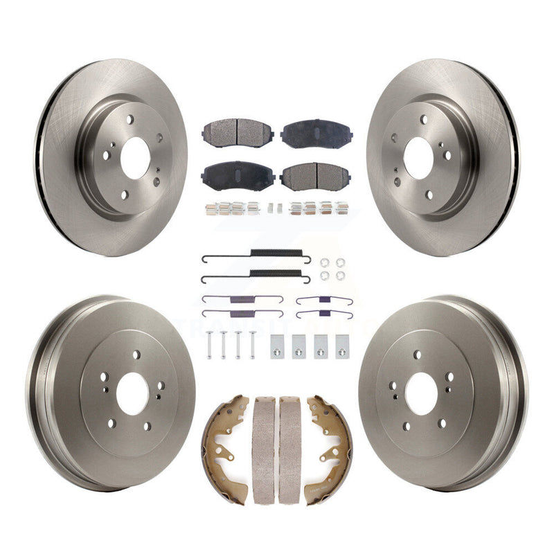 Transit Auto K8F-104092 Disc Brake Kit for 2006-2008 Suzuki Grand Vitara - Front and Rear product image