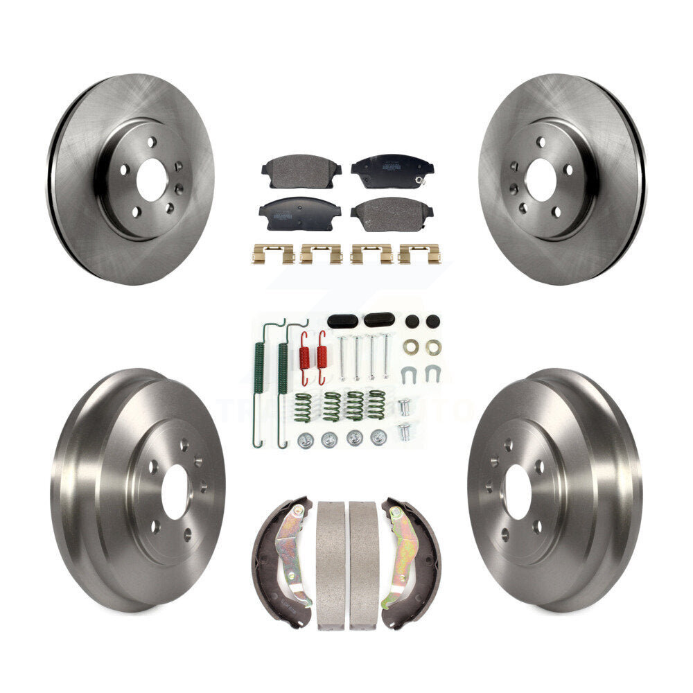 Transit Auto K8F-104093 Disc Brake Kit for 2013-2017 Chevrolet Trax - Front and Rear product image