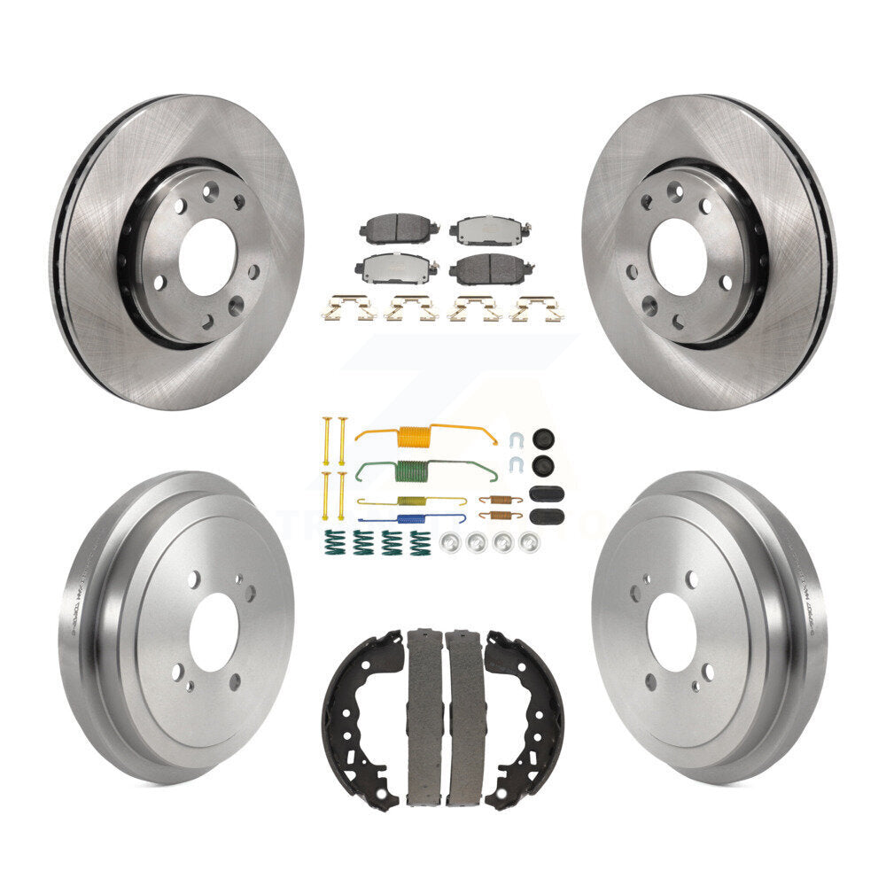 Transit Auto K8F-104095 Disc Brake Kit for 2021 Nissan Kicks - Front and Rear product image