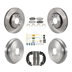Transit Auto K8F-104095 Disc Brake Kit for 2021 Nissan Kicks - Front and Rear product image