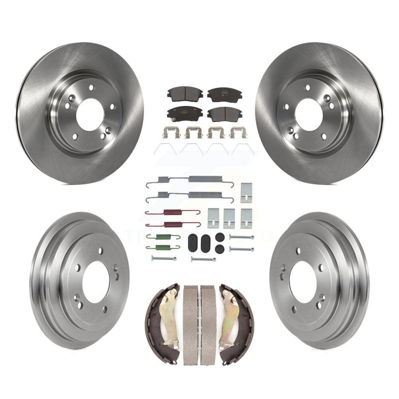 Transit Auto K8F-104098 Disc Brake Kit for 2017-2020 Hyundai Elantra - Front and Rear product image