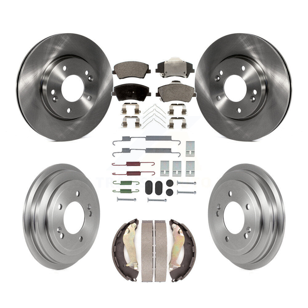 Transit Auto K8F-104099 Disc Brake Kit for 2017-2020 Hyundai Elantra - Front and Rear product image