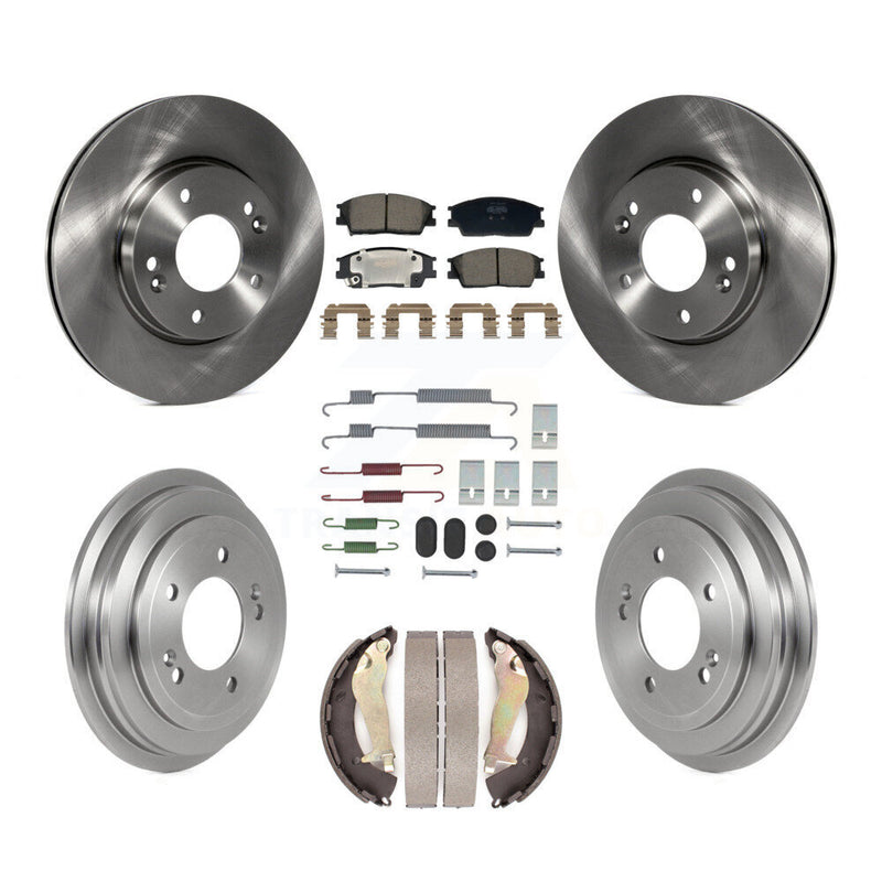 Transit Auto K8F-104100 Disc Brake Kit for 2020-2023 Hyundai Venue - Front and Rear product image