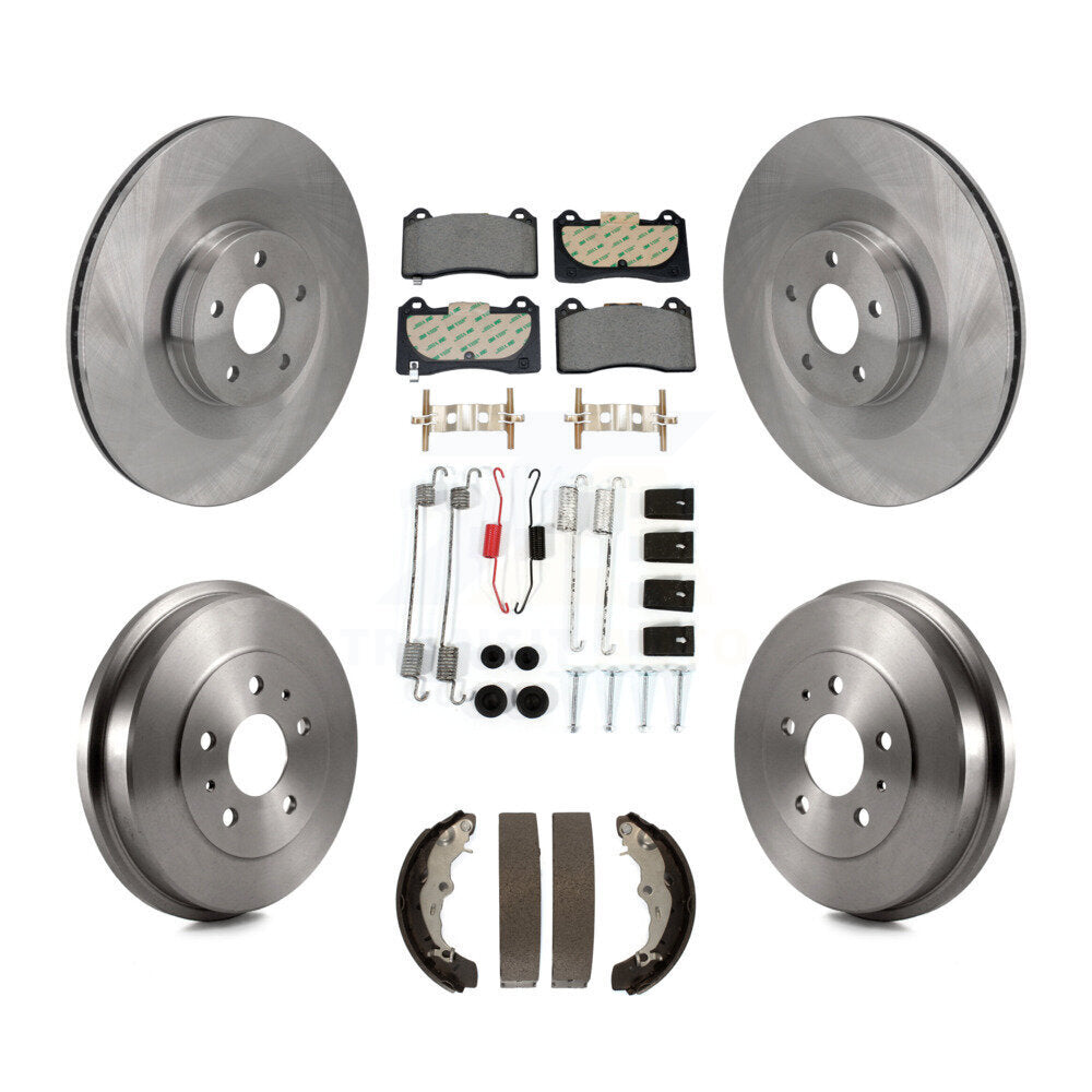 Transit Auto K8F-104102 Disc Brake Kit for 2016-2018 Ford Focus - Front and Rear product image