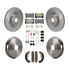Transit Auto K8F-104102 Disc Brake Kit for 2016-2018 Ford Focus - Front and Rear product image