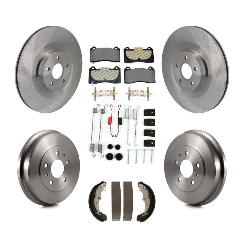 Transit Auto K8F-104102 Disc Brake Kit for 2016-2018 Ford Focus - Front and Rear product image