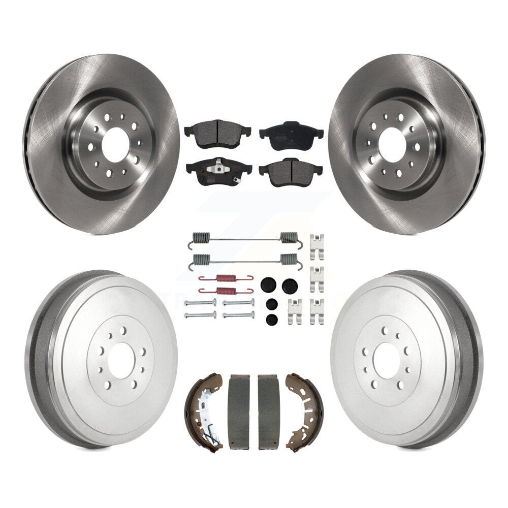 Transit Auto K8F-104103 Disc Brake Kit for 2015-2021 Ram ProMaster City - Front and Rear product image