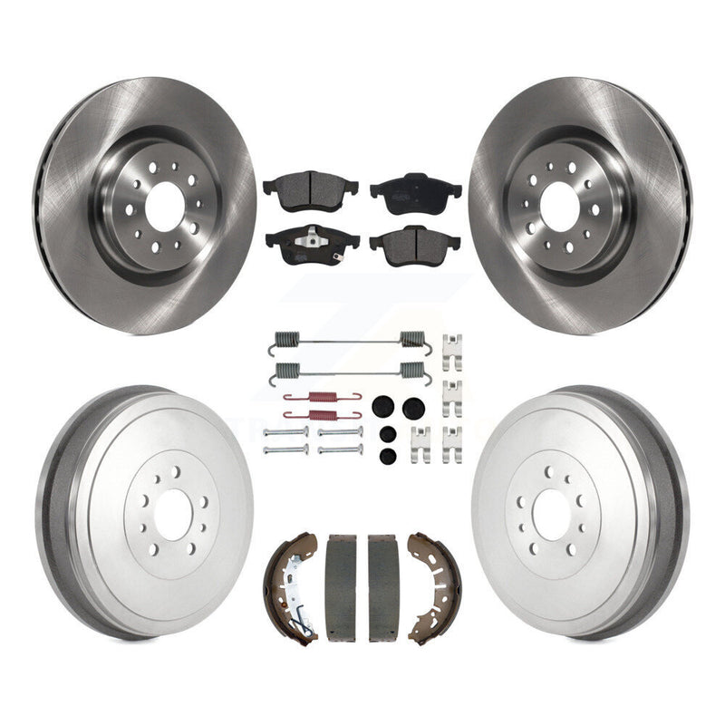 Transit Auto K8F-104103 Disc Brake Kit for 2015-2021 Ram ProMaster City - Front and Rear product image