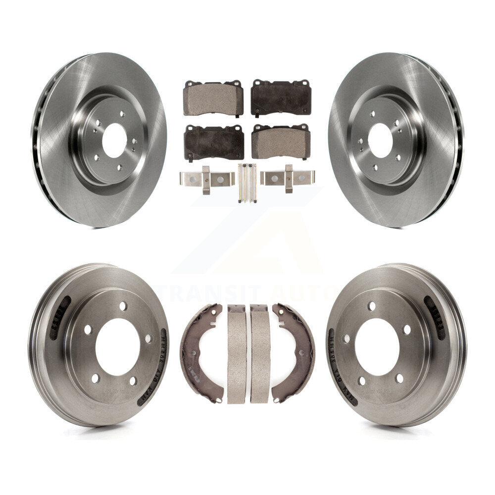 Transit Auto K8F-104105 Disc Brake Kit for 2008-2009 Mitsubishi Lancer - Front and Rear product image