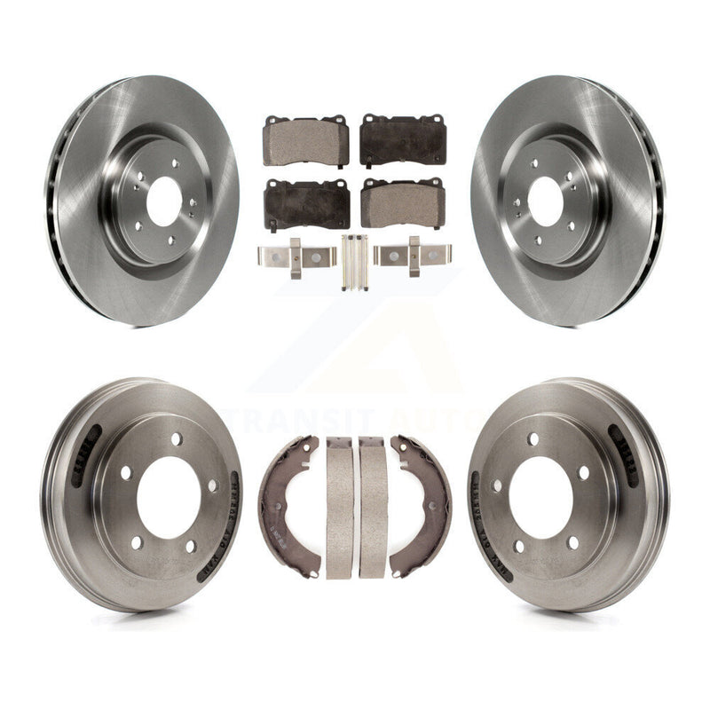 Transit Auto K8F-104105 Disc Brake Kit for 2008-2009 Mitsubishi Lancer - Front and Rear product image