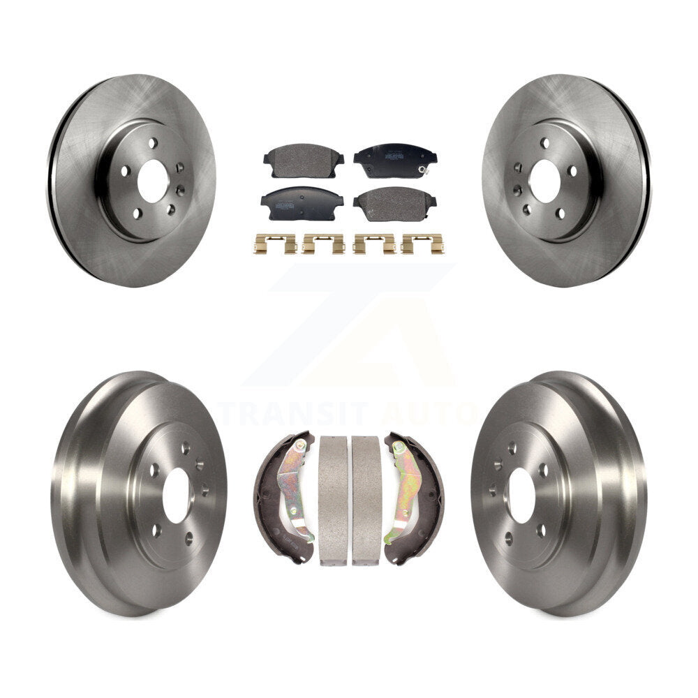 Transit Auto K8F-104107 Disc Brake Kit for 2013-2017 Chevrolet Trax - Front and Rear product image