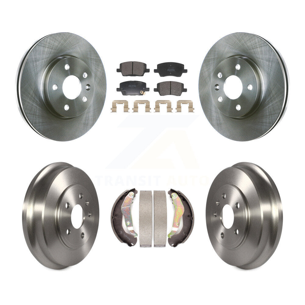 Transit Auto K8F-104108 Disc Brake Kit for 2018-2020 Chevrolet Sonic - Front and Rear product image