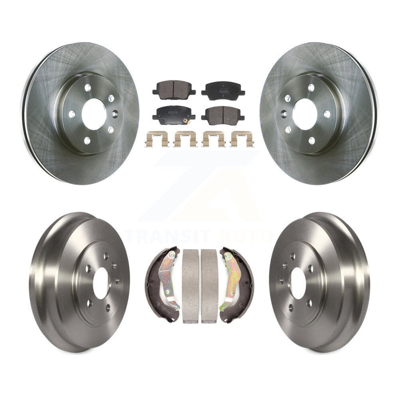 Transit Auto K8F-104108 Disc Brake Kit for 2018-2020 Chevrolet Sonic - Front and Rear product image
