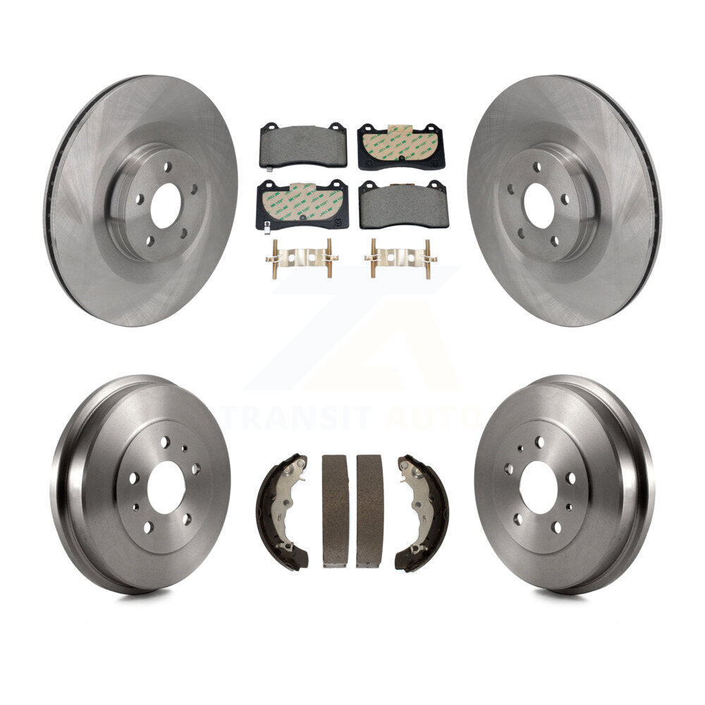 Transit Auto K8F-104112 Disc Brake Kit for 2016-2018 Ford Focus - Front and Rear product image