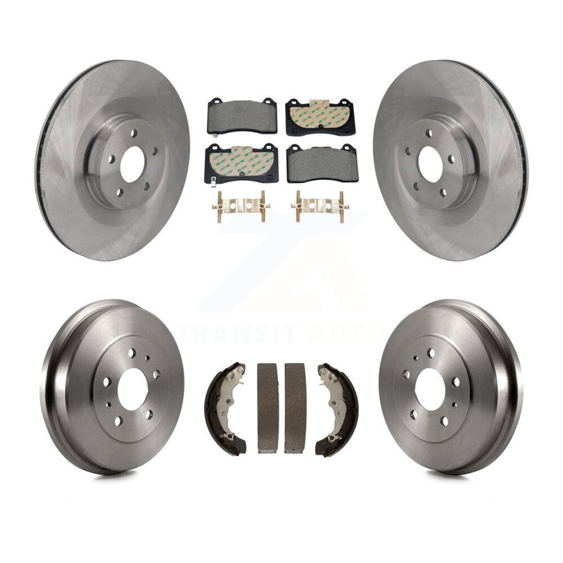 Transit Auto K8F-104112 Disc Brake Kit for 2016-2018 Ford Focus - Front and Rear product image
