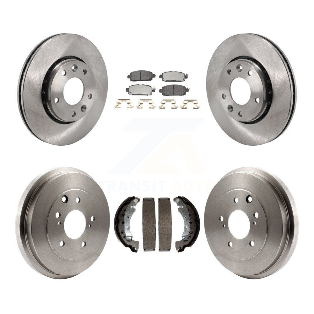 Transit Auto K8F-104113 Disc Brake Kit for 2020-2022 Nissan Sentra - Front and Rear product image