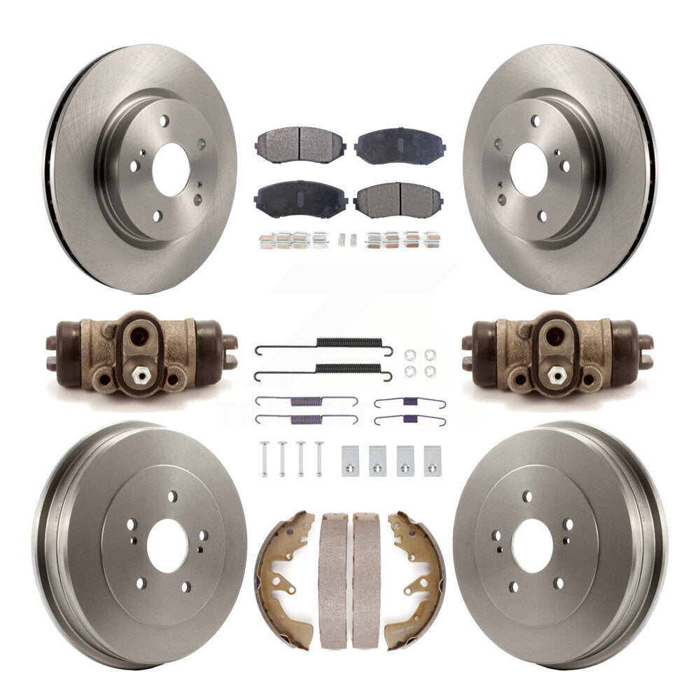 Transit Auto K8F-104115 Disc Brake Kit for 2006-2008 Suzuki Grand Vitara - Front and Rear product image