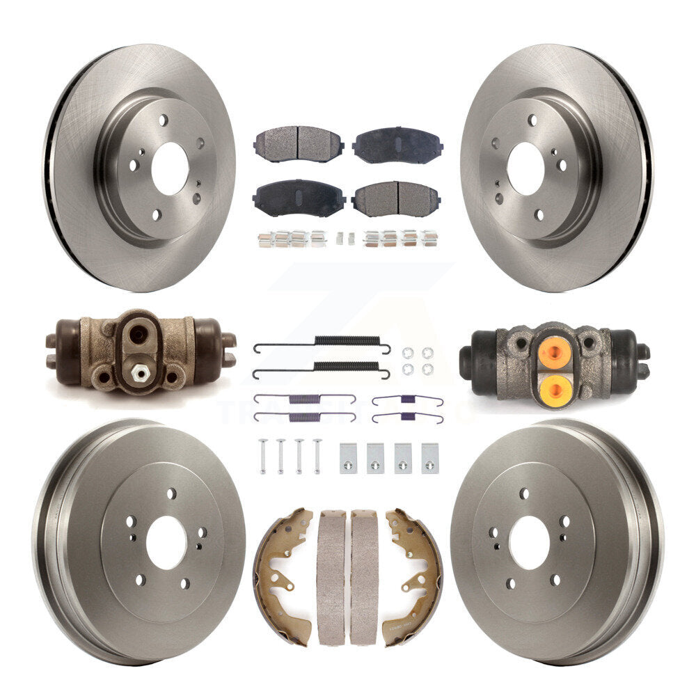 Transit Auto K8F-104116 Disc Brake Kit for 2008 Suzuki Grand Vitara - Front and Rear product image