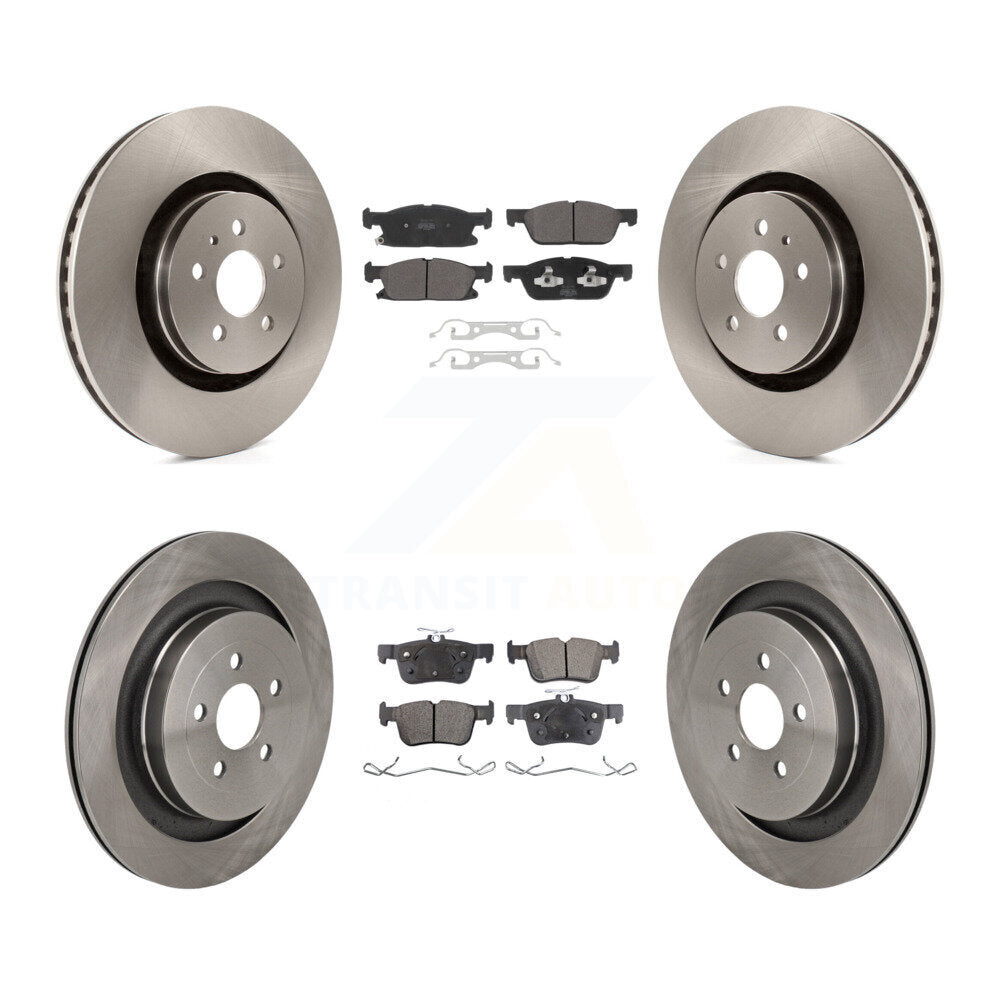 Transit Auto K8F-104126 Disc Brake Kit for 2019-2023 Lincoln Nautilus - Front and Rear product image