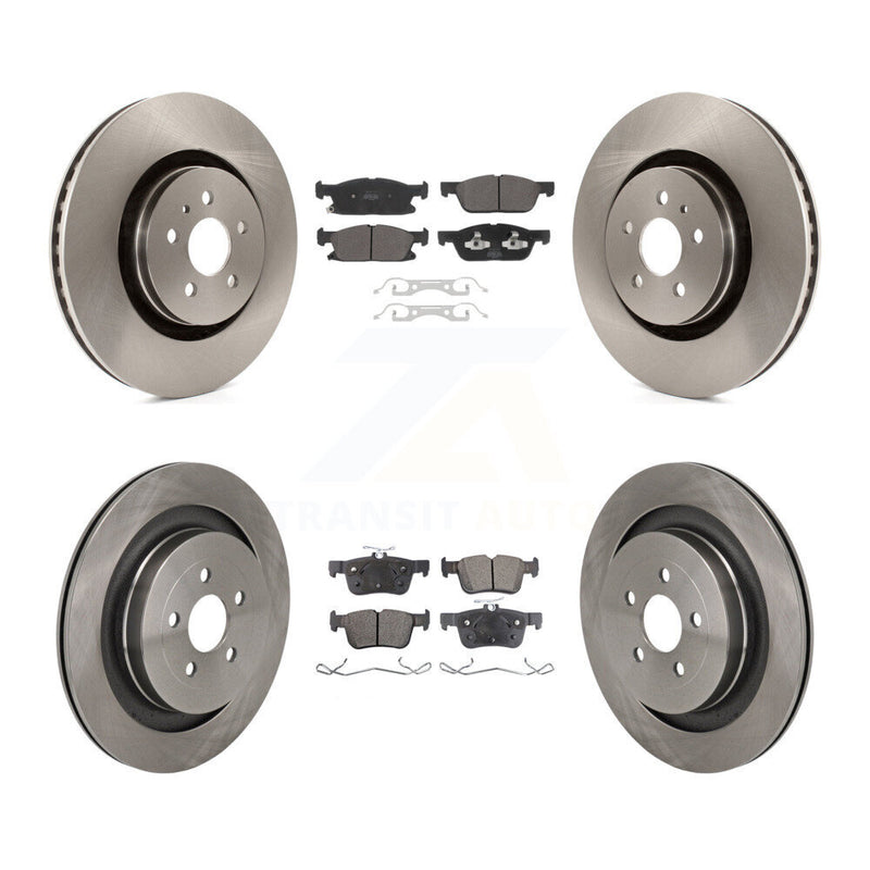 Transit Auto K8F-104126 Disc Brake Kit for 2019-2023 Lincoln Nautilus - Front and Rear product image