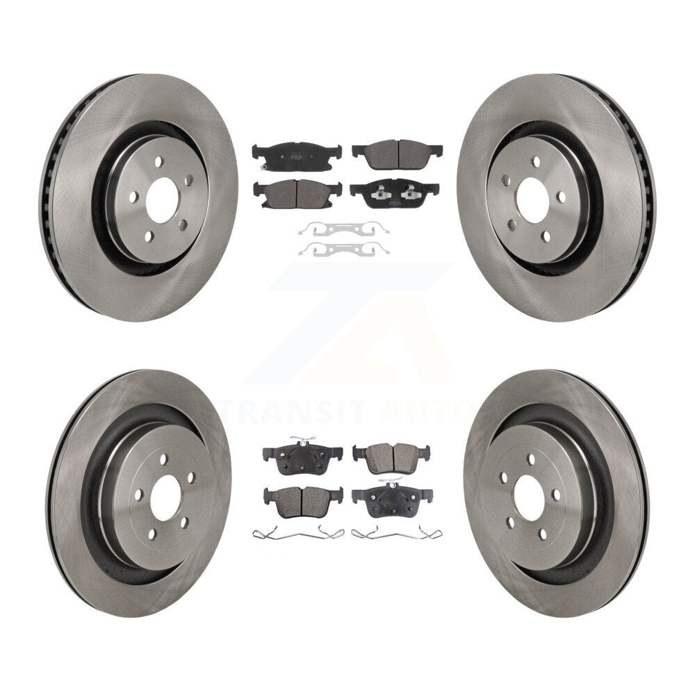 Transit Auto K8F-104127 Disc Brake Kit for 2019 Ford Edge - Front and Rear product image