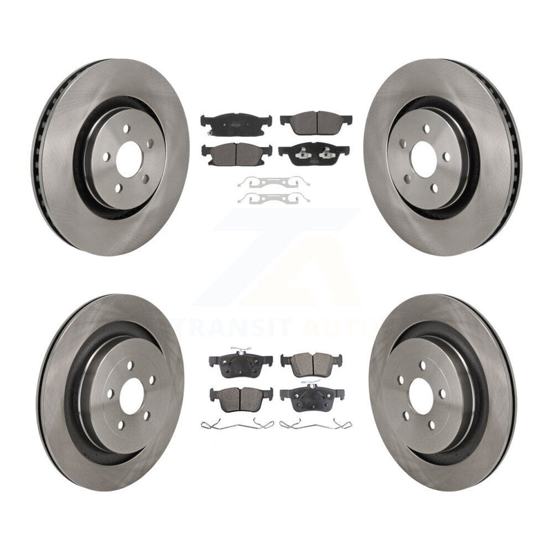 Transit Auto K8F-104127 Disc Brake Kit for 2019 Ford Edge - Front and Rear product image