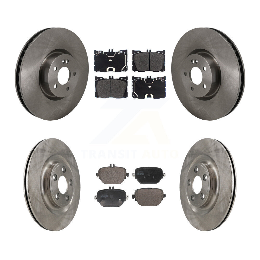 Transit Auto K8F-104135 Disc Brake Kit for 2017-2022 Mercedes-Benz E450, Mercedes-Benz E53 AMG, Mercedes-Benz CLS450 & more - Front and Rear product image