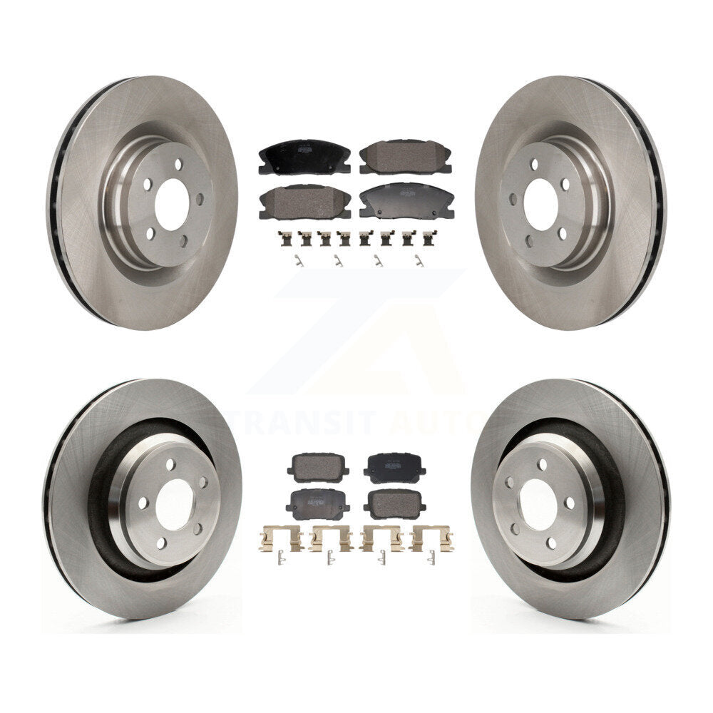 Transit Auto K8F-104136 Disc Brake Kit for 2014-2021 Dodge Charger - Front and Rear product image
