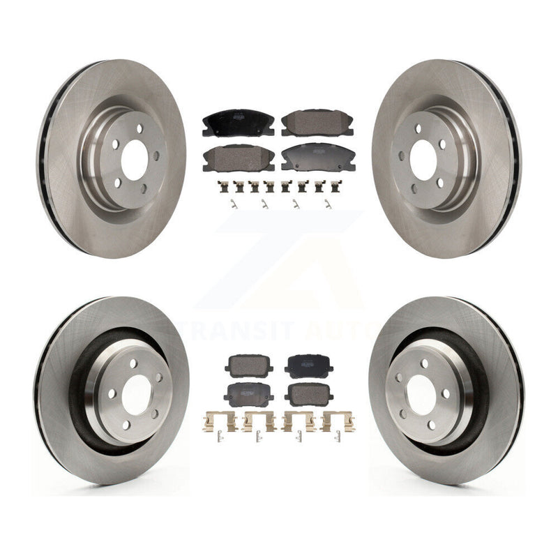 Transit Auto K8F-104136 Disc Brake Kit for 2014-2021 Dodge Charger - Front and Rear product image
