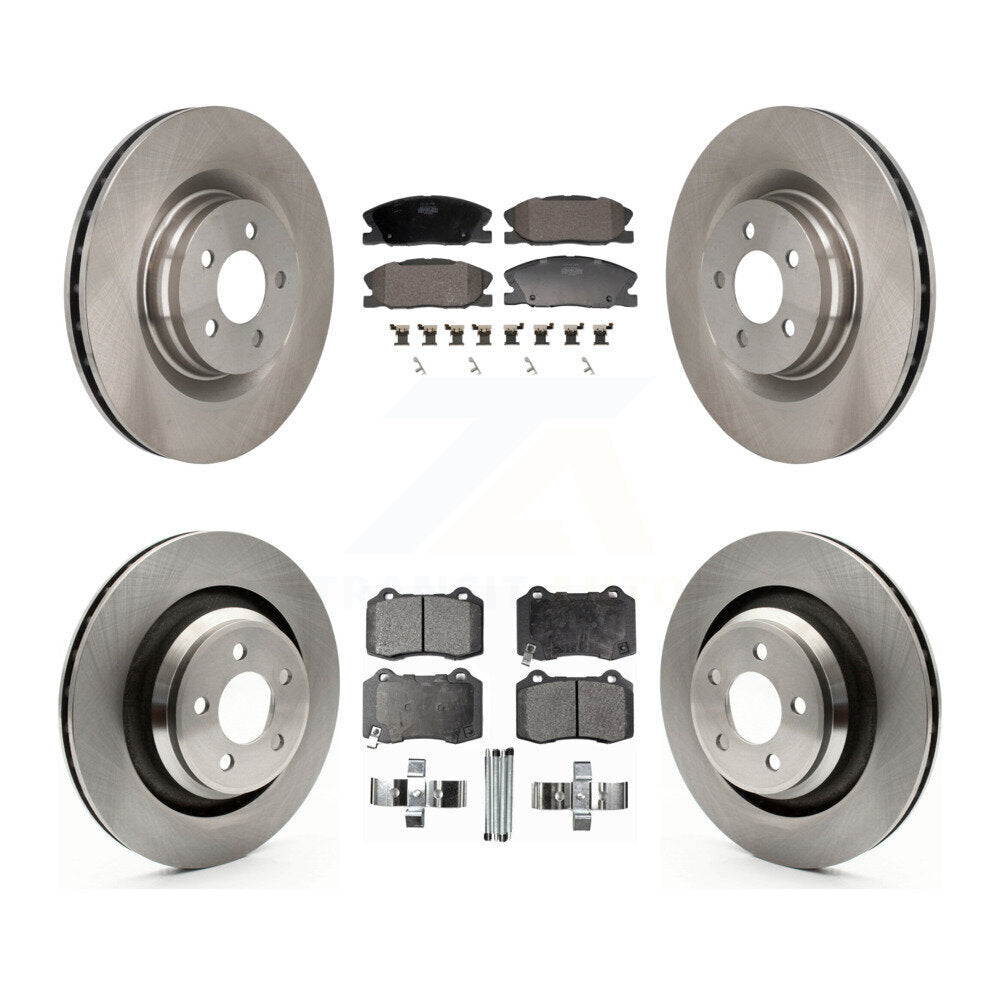 Transit Auto K8F-104137 Disc Brake Kit for 2014-2021 Dodge Charger - Front and Rear product image