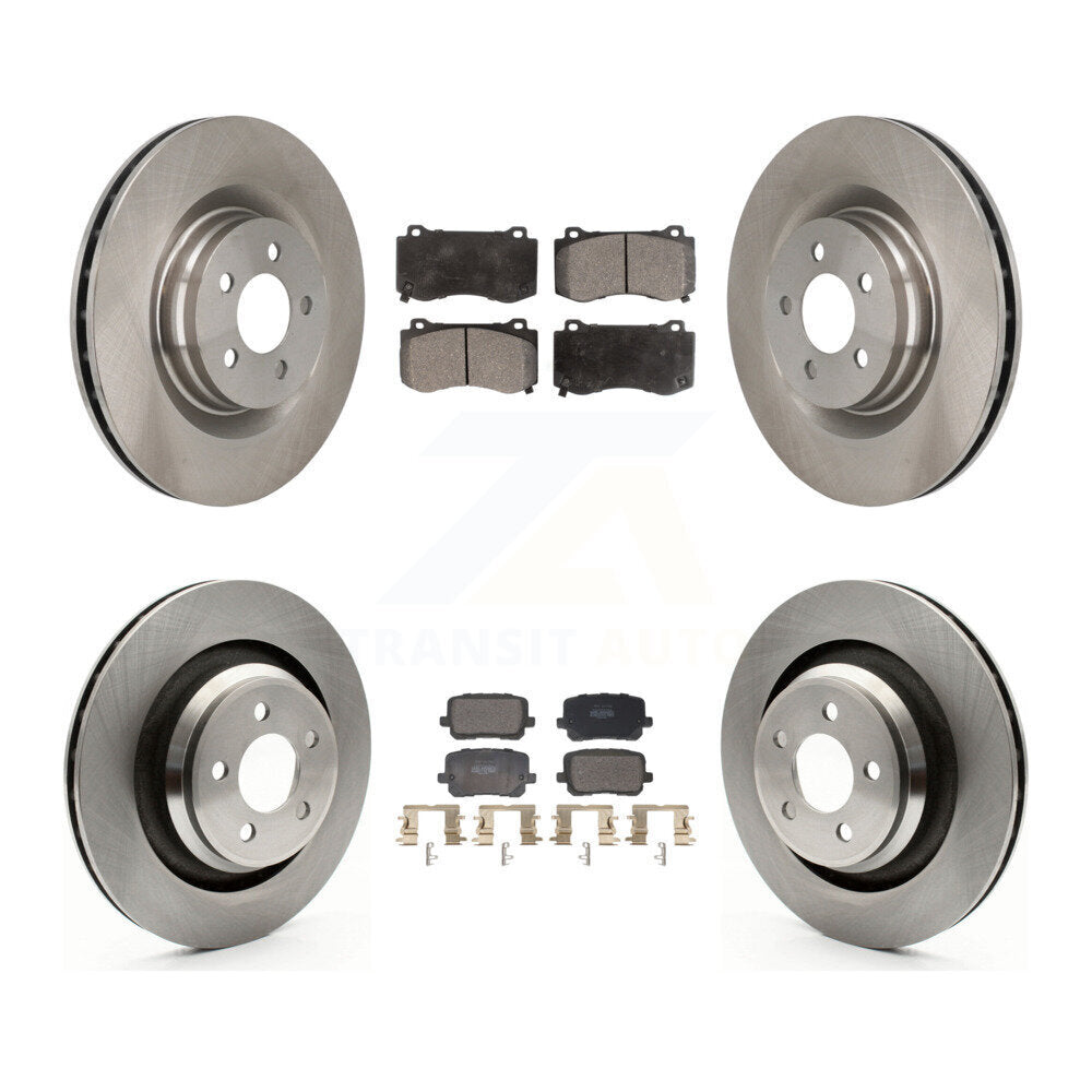 Transit Auto K8F-104138 Disc Brake Kit for 2014-2016 Dodge Charger - Front and Rear product image