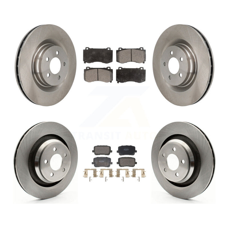 Transit Auto K8F-104138 Disc Brake Kit for 2014-2016 Dodge Charger - Front and Rear product image